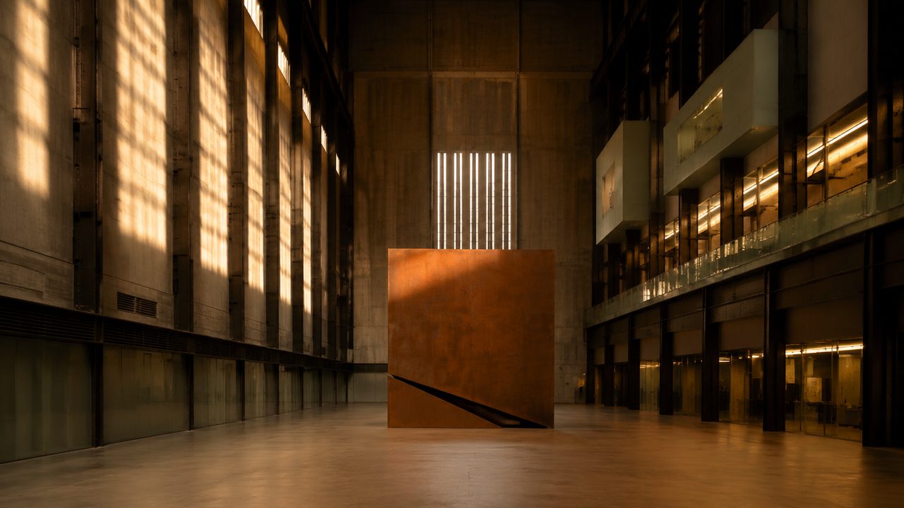 Tate Modern's brick tower above the South Bank